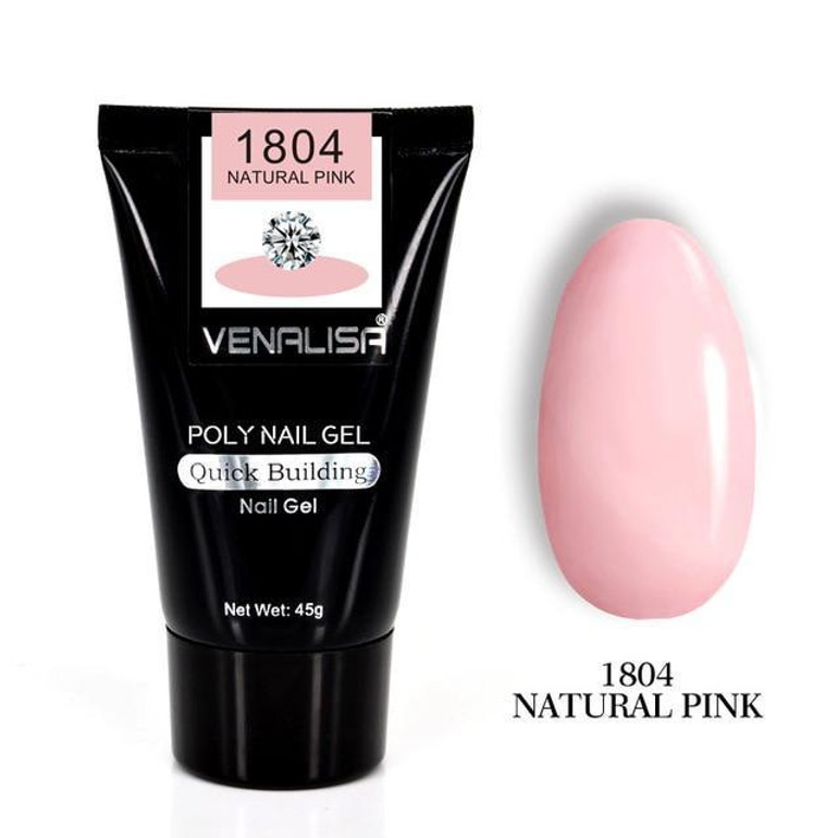 45g VENALISA Poly Gel Kits French Nail Art Clear
