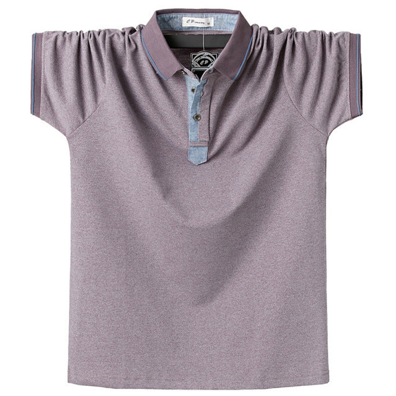 Top Quality  Classic Solid Polo Cotton Shirt For Men
