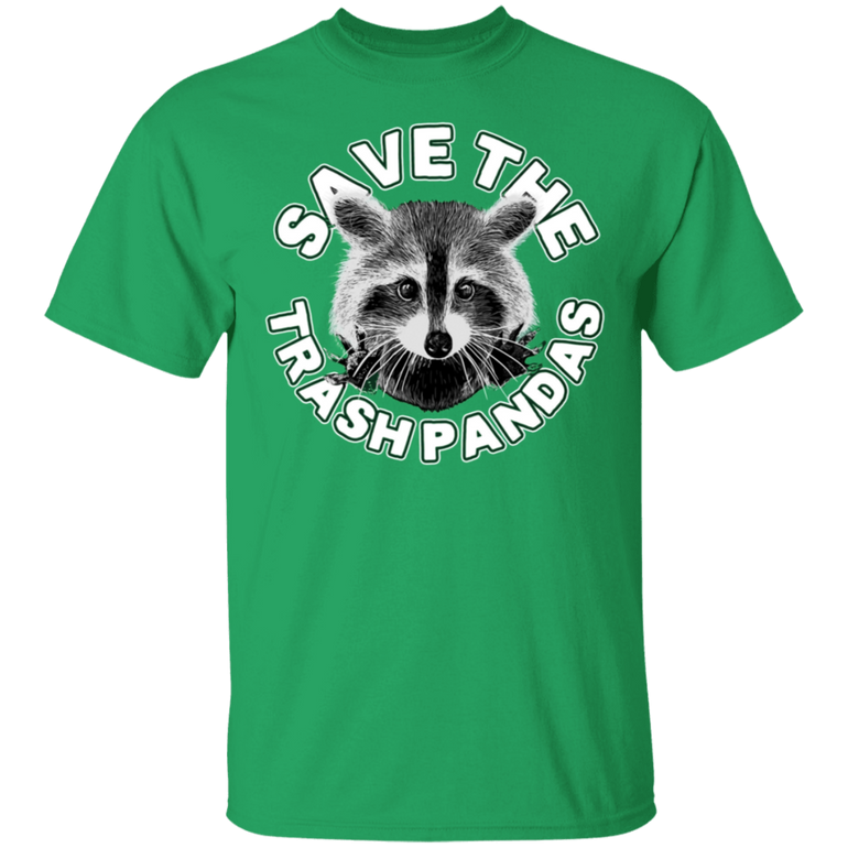 Save the Trash Pandas Raccoon Animal T-shirt