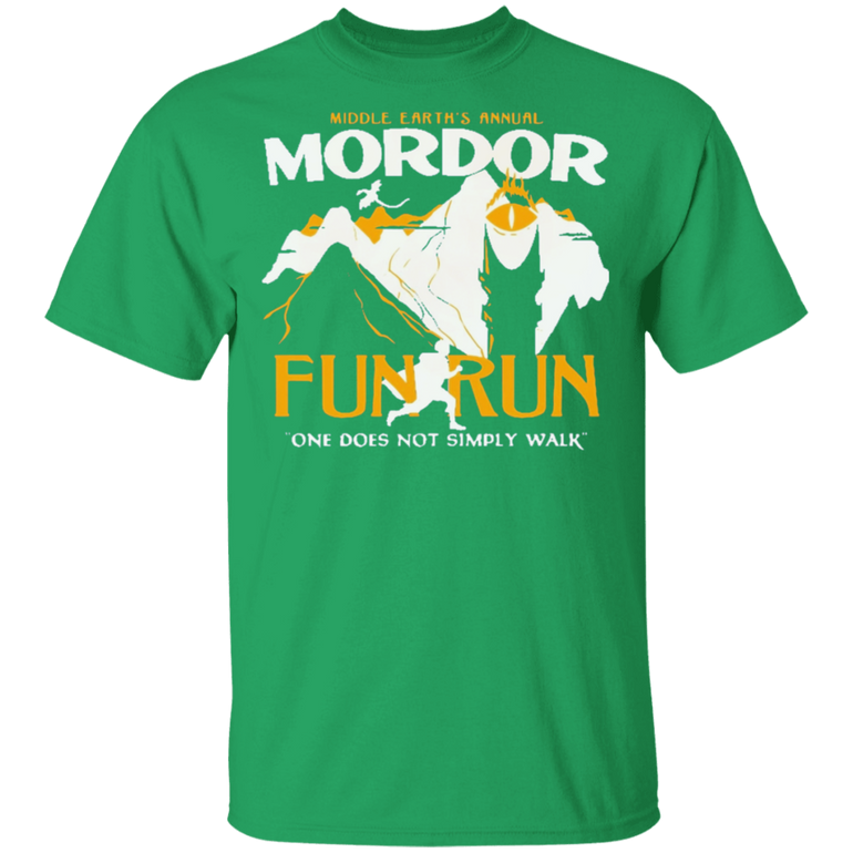 Mordor Fun Run T-Shirt - Mordor Fun Run Shirt