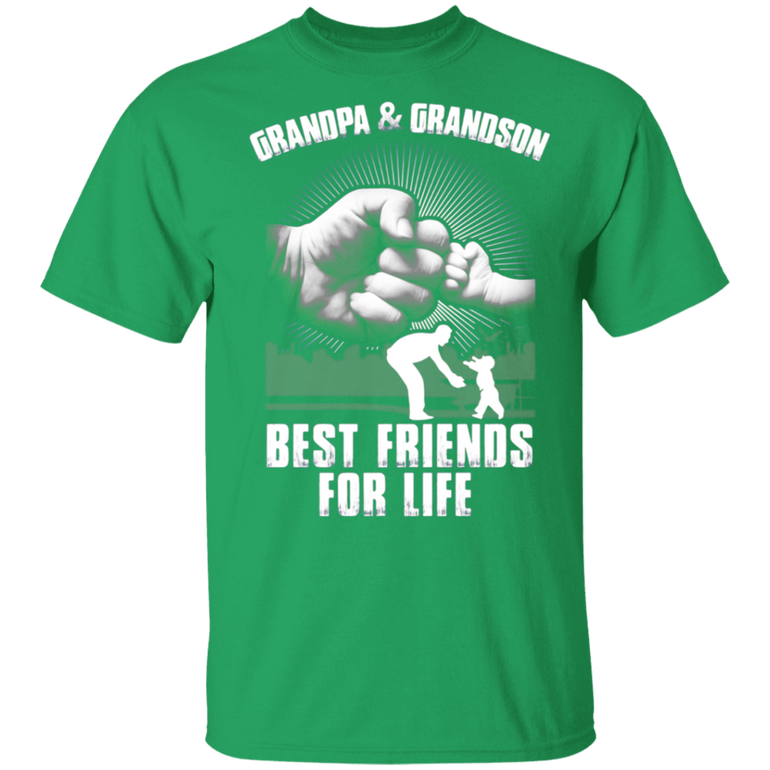 Grandpa and Grandson Best Friends For Life  Shirt