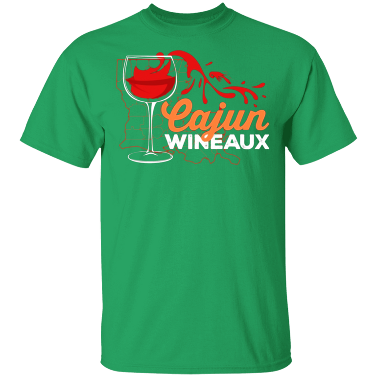 Cajun Wineaux Louisiana Crawfish Wine T-Shirt