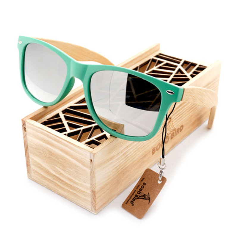 Wooden Bamboo Sunglasses  Handmade Wooden Bamboo Sunglasses  Handmade