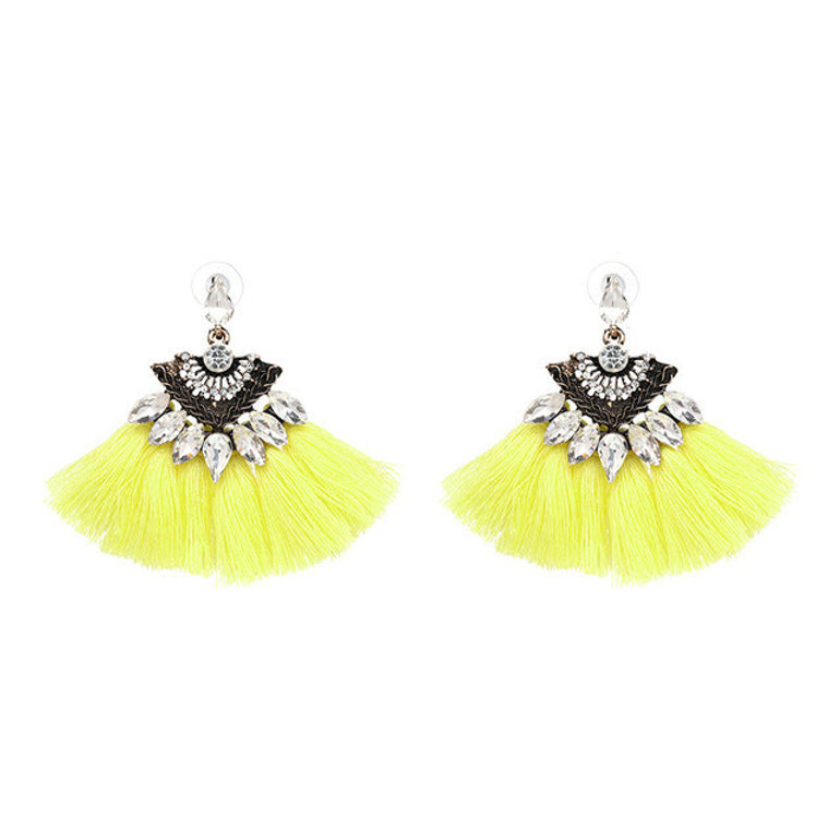 Ethnic Tassel Earrings