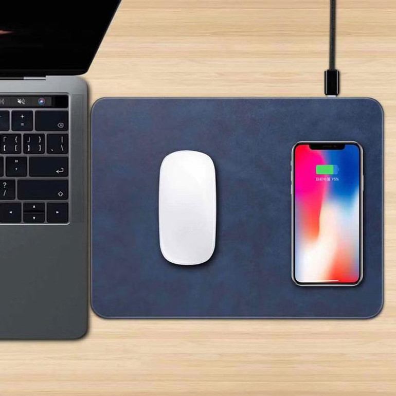 Mouse Pad Wireless Charging Dock