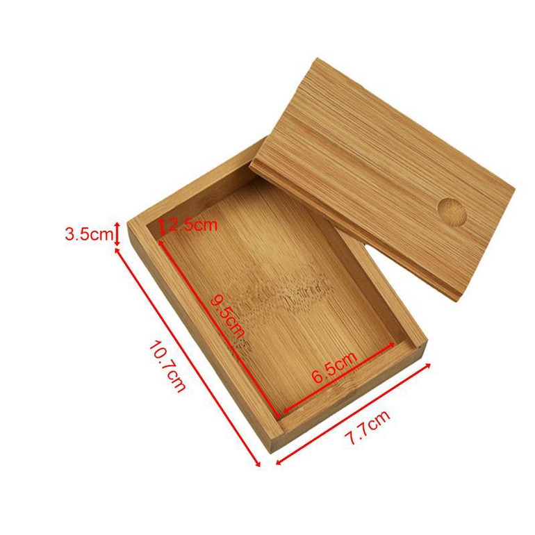 Bamboo Box Creative Desktop Wooden