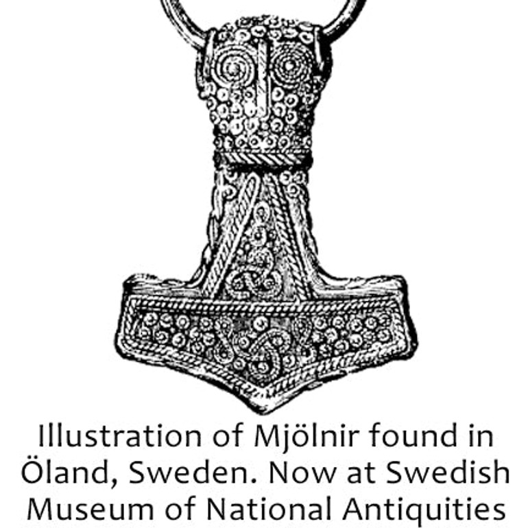 Öland Mjolnir - Sterling Silver