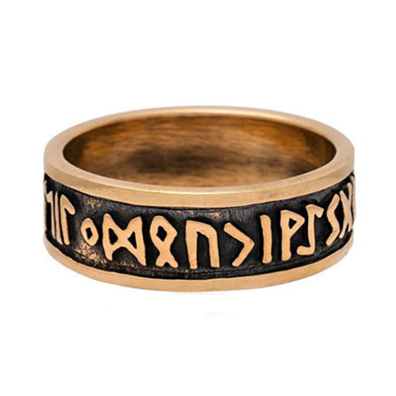 Wedding Rune Ring - Bronze Wedding Rune Ring - Bronze
