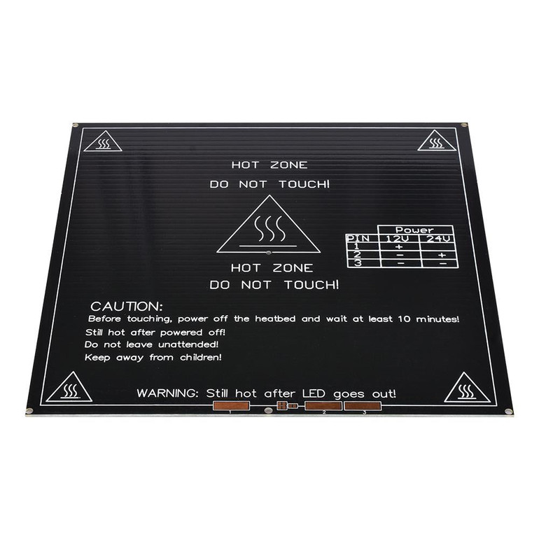 New arrival  RepRap 3D Printer PCB Heatbed MK2B 214*214*1.6MM Heated Bed for 3D Printer parts