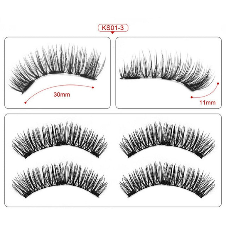 Genailish Eyelashes Magnetic False