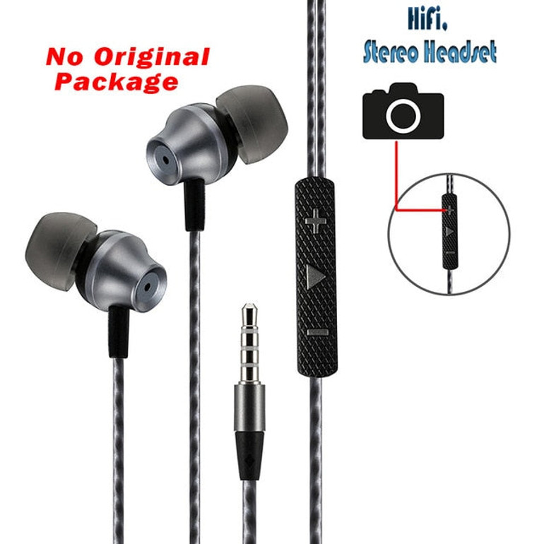 Wired Earphones Sport Headset