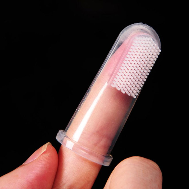 Super Soft Pet Finger Toothbrush Teddy Dog Brush