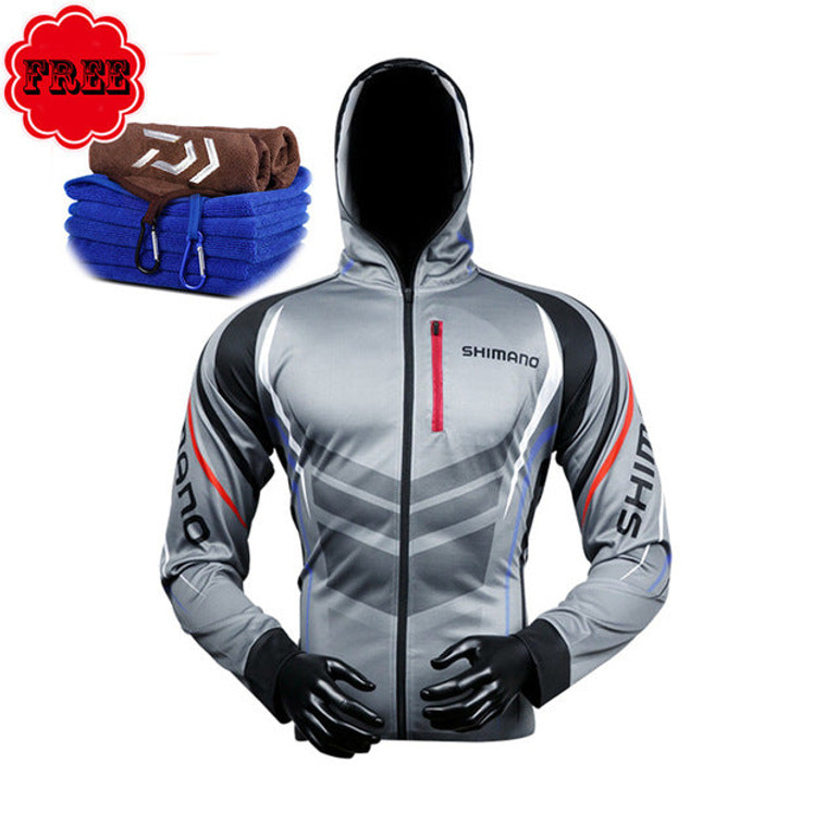 Fishing Clothing Long Sleeve Men Jacket Sunproof Breathable Coat Fishing Shirt For Trekking Climbing Fishing Clothes Fishing Clothing Long Sleeve Men Jacket Sunproof Breathable Coat Fishing Shirt For Trekking Climbing Fishing Clothes