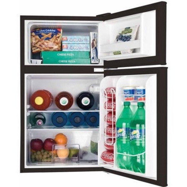 Haier 3.2 cu ft 2-Door Refrigerator, Black