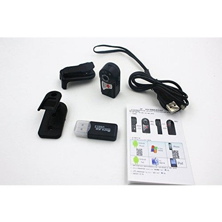 Wireless Wifi Hidden Spy Security Nanny IP Camera Camcorder Video Recorder DVR remot control security for home baby monitor