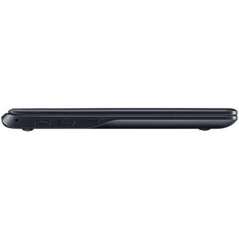 Samsung Metallic Black 11.6" XE500C13-K02US Chromebook 3 PC with Intel Celeron N3050 Processor, 4GB Memory, 16GB eMMC Drive and Chrome OS