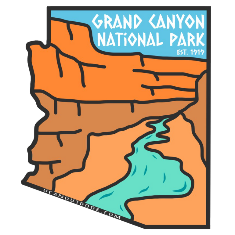 Grand Canyon National Park Sticker