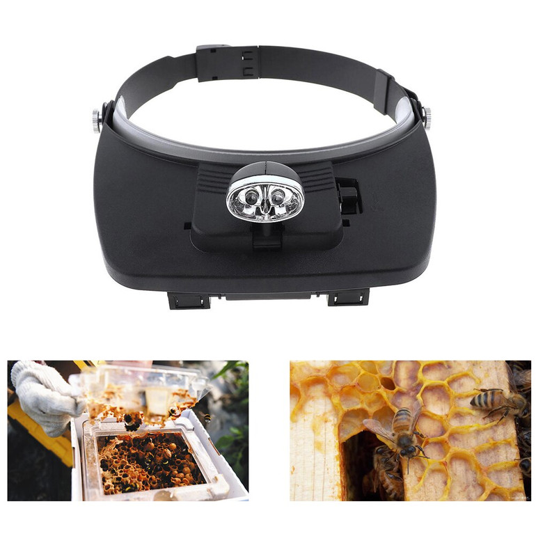 Beeworking Magnifying Glasses with LED Light