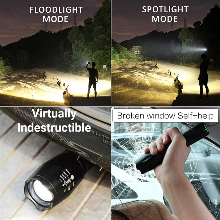POCKETMAN tactical led flashlight