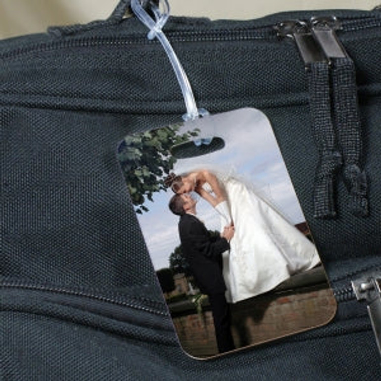 Photo luggage tag