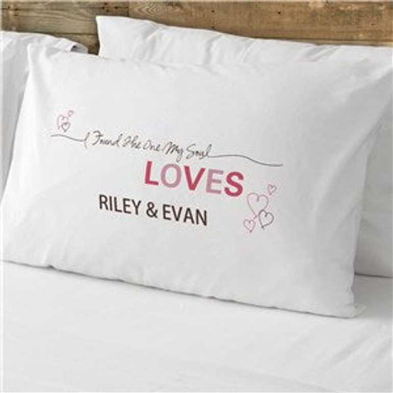 Personalized Soul Mate Pillowcase