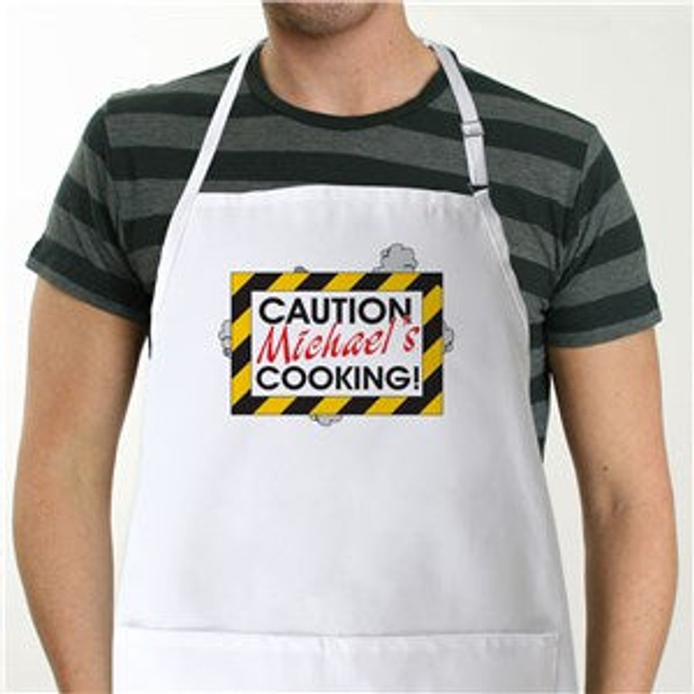 Caution Apron - Novelty Apron