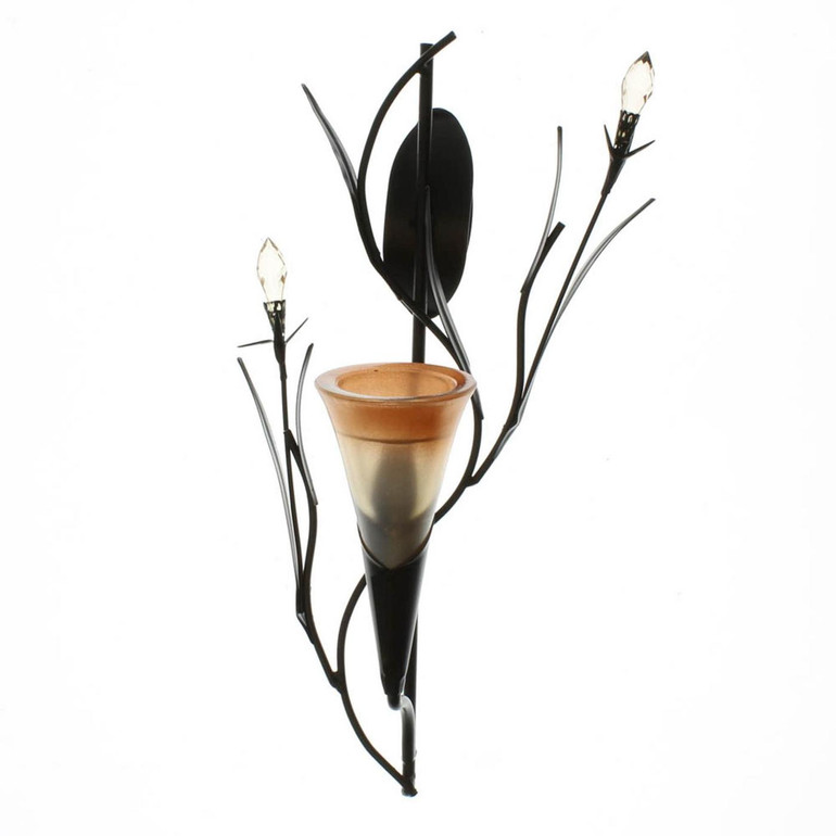Lily Blossom Wall Candle Holder