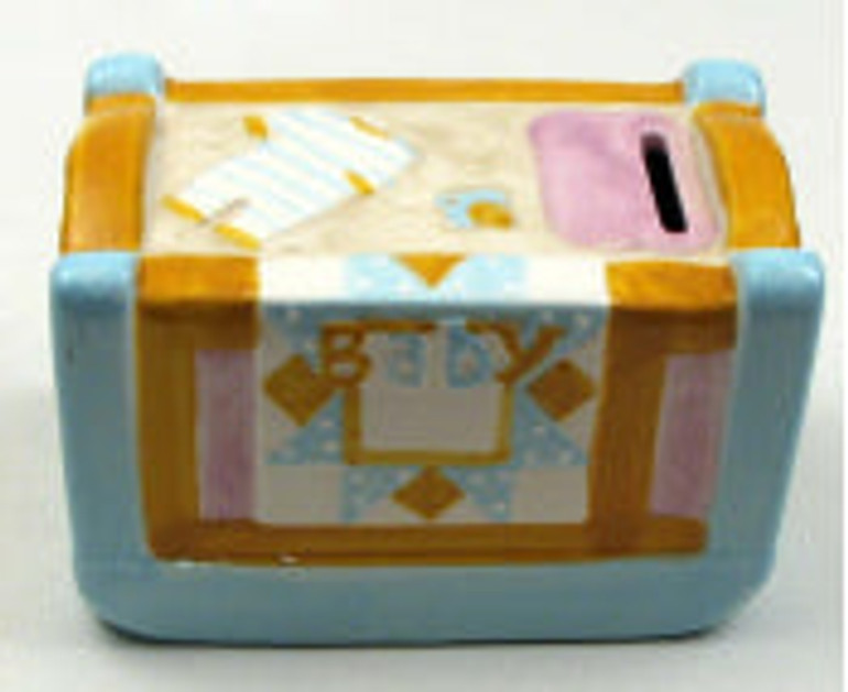 Baby Crib Money Bank