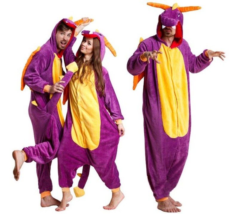 Spyro Dragon Adult Onesie Pajamas