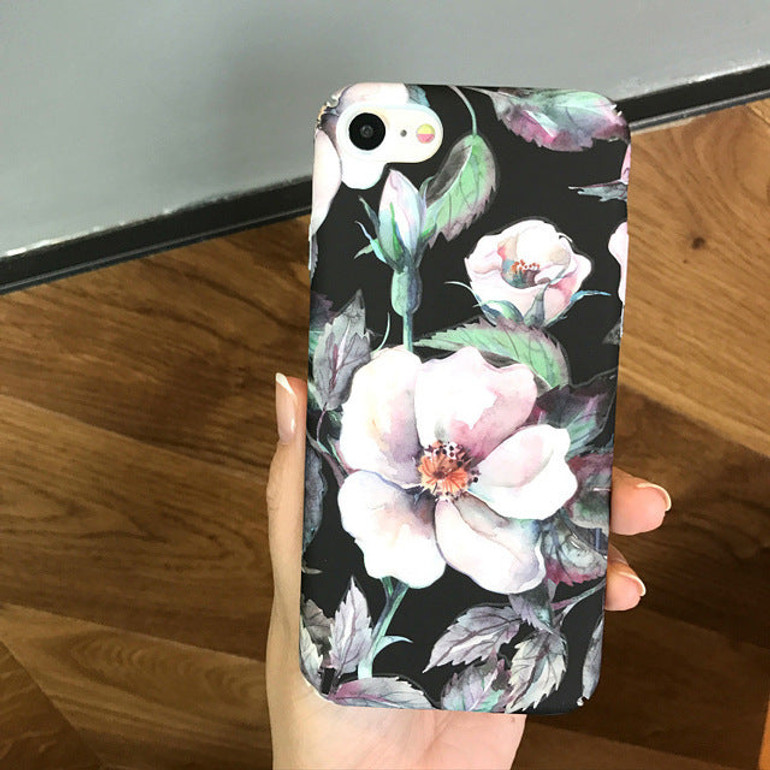 Luxury Retro Floral iPhone Cases