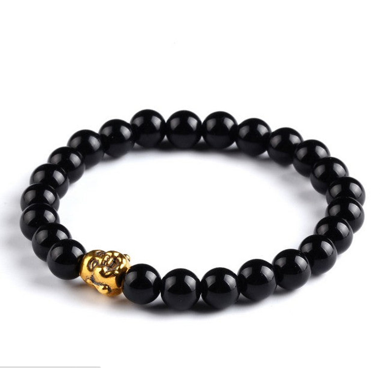 Buddha Beaded Charm Lucky Bracelet
