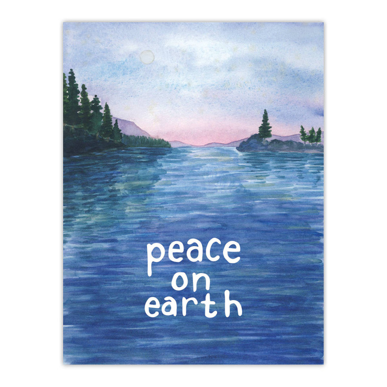 Peace on Earth Holiday Card