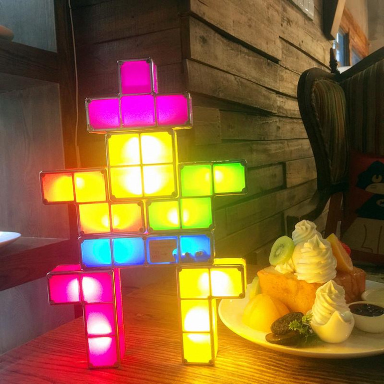 Upgraded Version Most Fun Tetris Stackable LED Lights