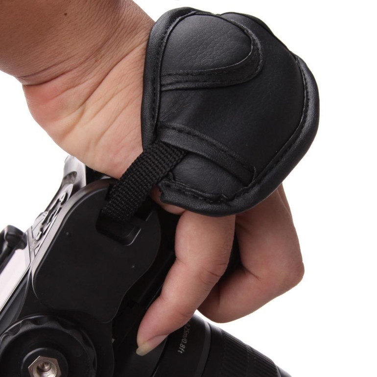 Adjustable Leather Camera Grip Strap