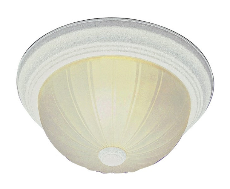 Value 2 Pack Melon 10" Flushmount Antique White Value 2 Pack Melon 10" Flushmount Antique White
