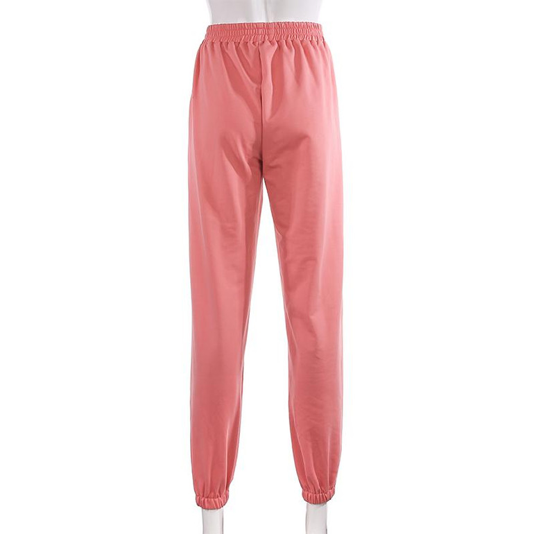 Baggy Pencil Pants Women Plus Size Black Winter Wide Leg Sweat Pants
