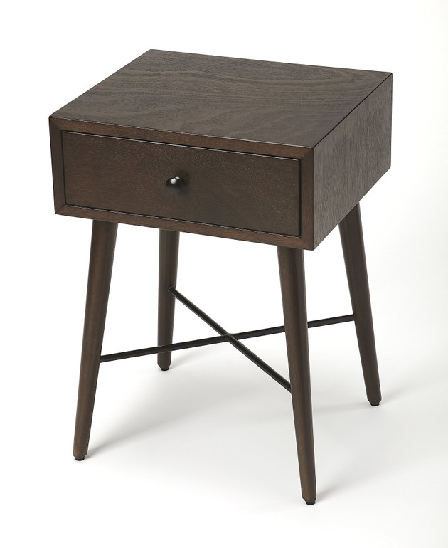 Delridge Coffee & Black End Table