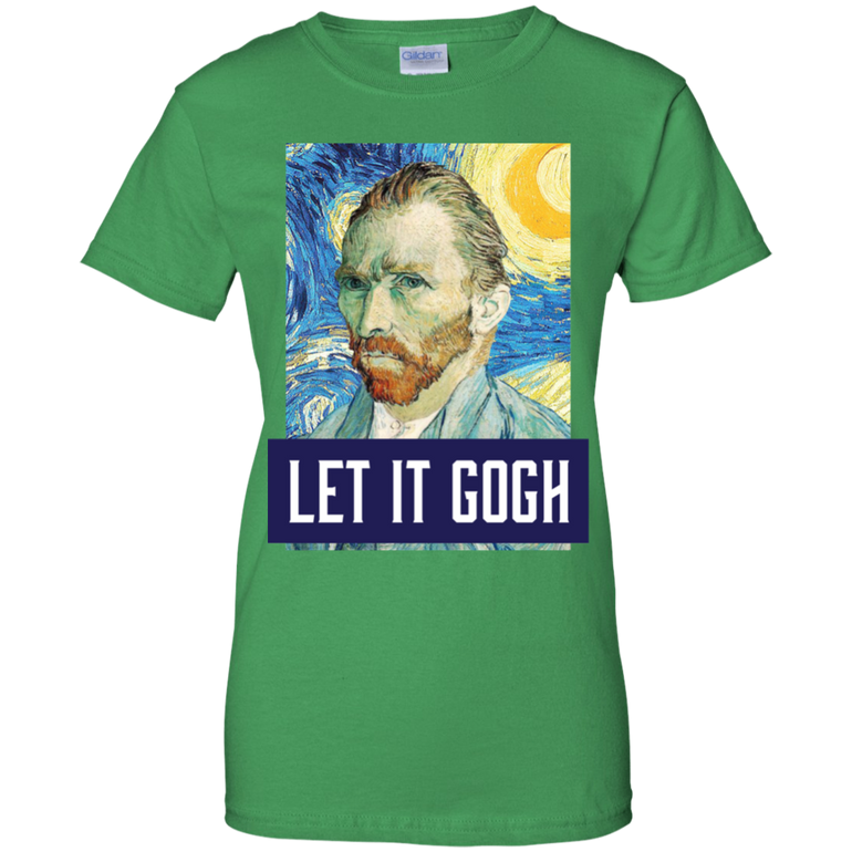 Art Let It Gogh Shirt, Vincent Van Gogh Tshirt