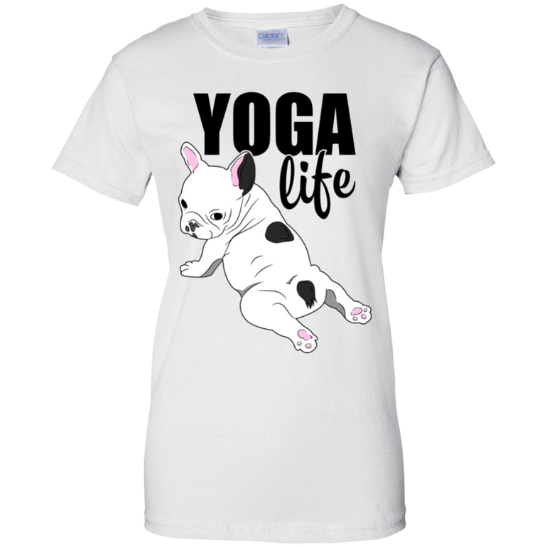 Yoga Life Frenchie Tshirt