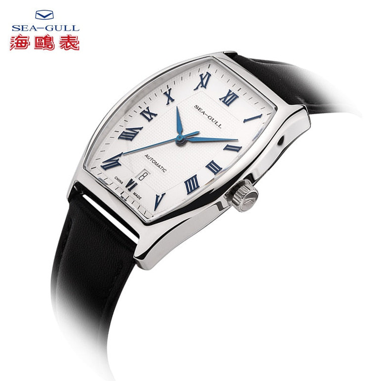 Seagull Roman Numerals Tonneau Automatic Watch 849.402