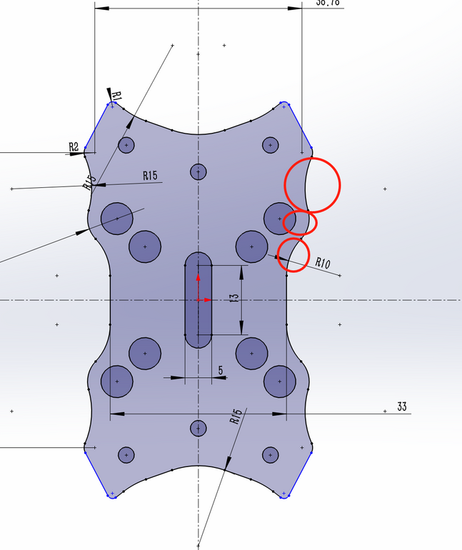 Raven T700 Bottom plate