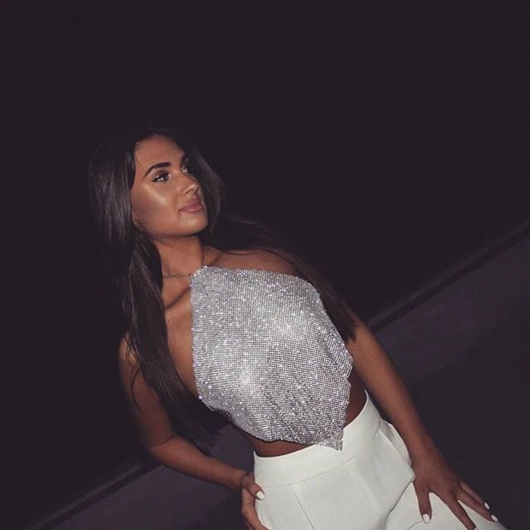 Halterneck Crystal Blouse