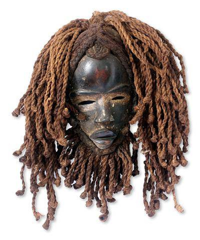 Liberian Handmade Wood Mask