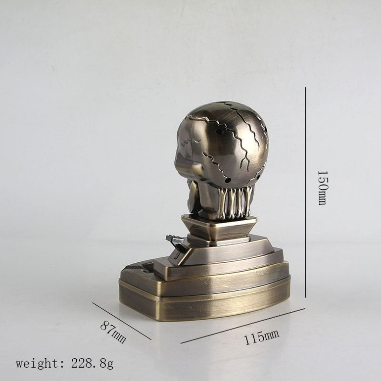 Metal Skull  Ashtray