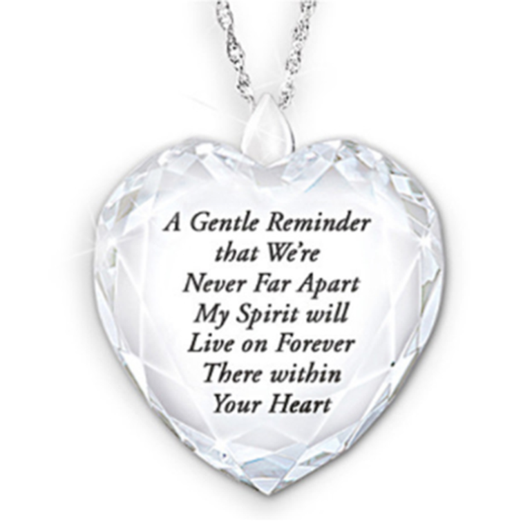 Fashionable Little Red Cardinal n Glass Heart Shaped Pendant Necklace: Hutzell