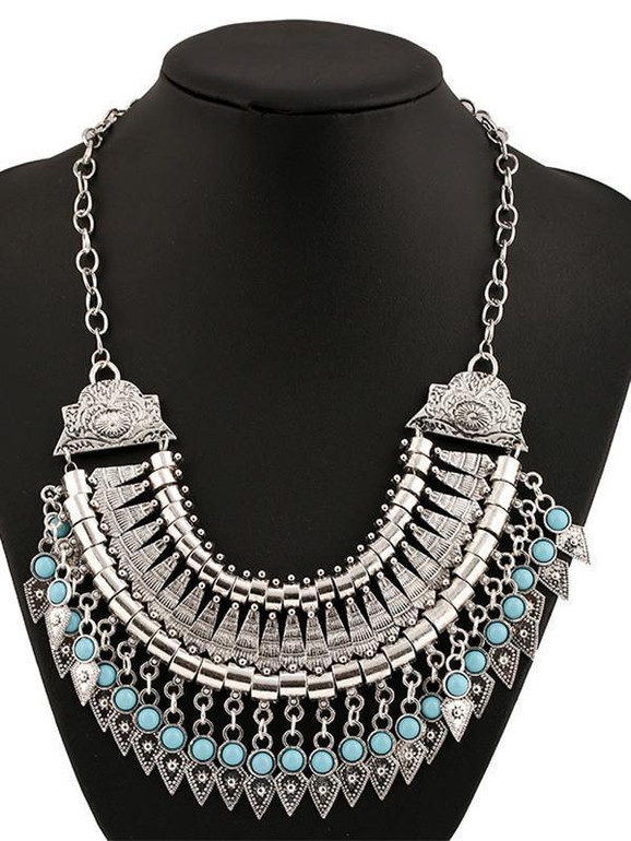 Vintage Coin Tassels Necklaces Accessories