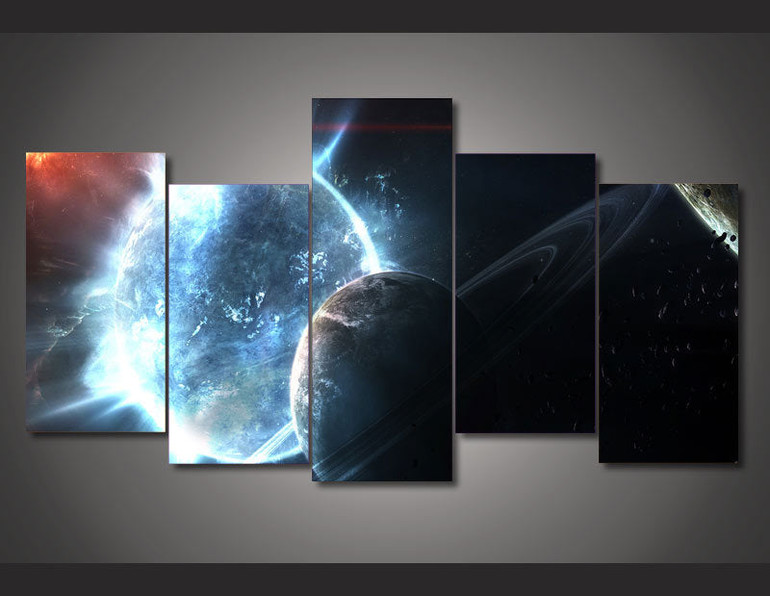 HD Printed cosmos galaxy star energy Painting on canvas room decoration print poster picture canvas Free shipping/ny-1776
