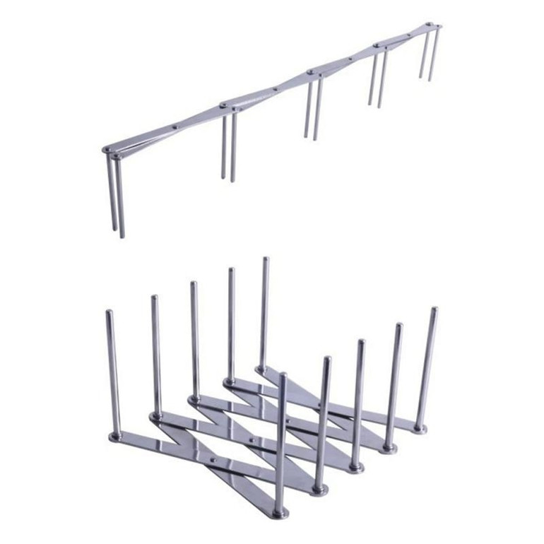 Stainless Steel Storage Shelf Pot Lid Rack