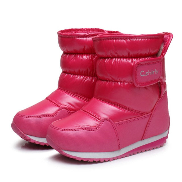 Snow Boots Rabbit Warm Winter Sneakers