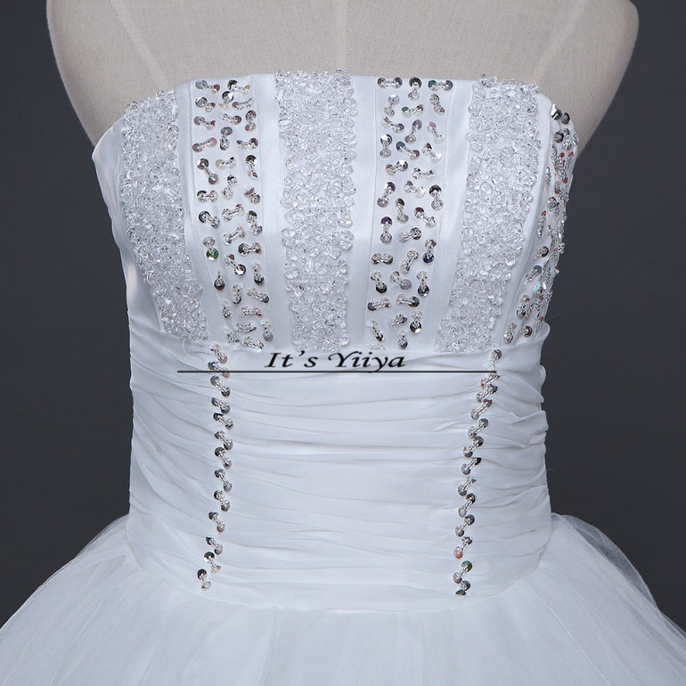 HOT Free shipping white princess wedding dress 2015 plus size fashionable cheap dresses wedding gown Vestidos De Novia Y219